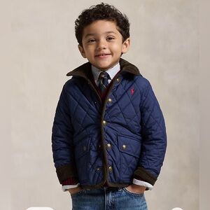 POLO Ralph Lauren water repellent hooded barn jacket. Size 3T.